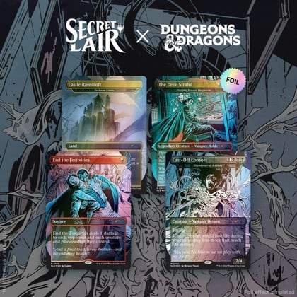 Secret Lair Drop: Secret Lair x Dungeons & Dragons: Strahd’s Descent - Foil Edition, Secret Lair Drop Series P677411