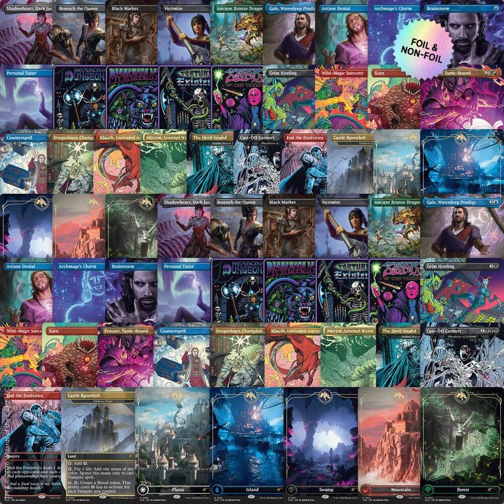 Secret Lair Drop: Roll for Initiative Superdrop: The All Dice Cast Bundle, Secret Lair Drop Series P677414
