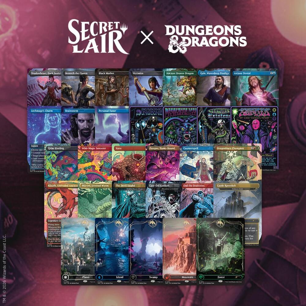 Secret Lair Drop: Roll for Initiative Superdrop: The Bag of Holding Non-Foil Bundle, Secret Lair Drop Series P677416