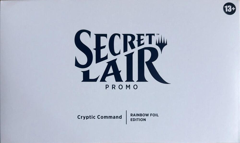 Secret Lair Drop: Secret Lair Promo: Cryptic Command - Rainbow Foil Edition, Secret Lair Drop Series P679231