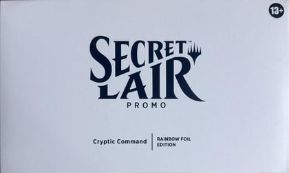 Secret Lair Drop: Secret Lair Promo: Cryptic Command - Rainbow Foil Edition, Secret Lair Drop Series P679231