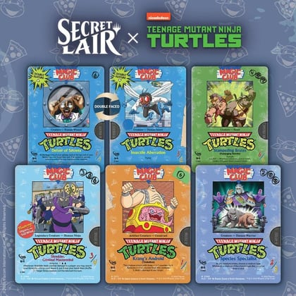 Secret Lair Drop: Secret Lair x Teenage Mutant Ninja Turtles: VHS Villains - Non-Foil Edition, Secret Lair Drop Series P679542
