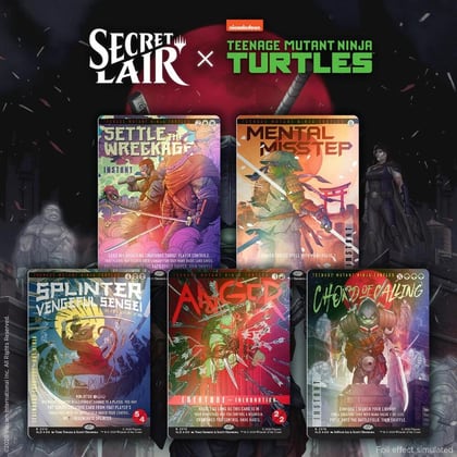 Secret Lair Drop: Secret Lair x Teenage Mutant Ninja Turtles: The Last Ronin - Traditional Foil Edition, Secret Lair Drop Series P680227