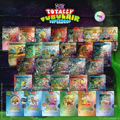 Secret Lair Drop: Totally TubuLair Superdrop: Turtle Power Foil Bundle, Secret Lair Drop Series P680237