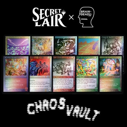 Secret Lair Drop: Secret Lair x Brain Dead: New Earth Mentality - Traditional Foil Edition, Secret Lair Drop Series P680617