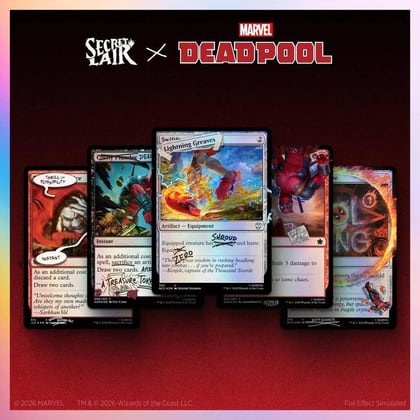 Secret Lair Drop: Secret Lair x Marvel's Deadpool: I Fixed It (You're Welcome) - Traditional Foil Edition, Secret Lair Drop Series P686666