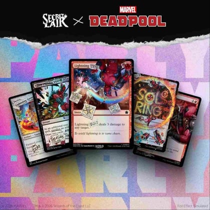 Secret Lair Drop: Secret Lair x Marvel's Deadpool: I Fixed It (You're Welcome) - Pool Party Foil Edition, Secret Lair Drop Series P686669