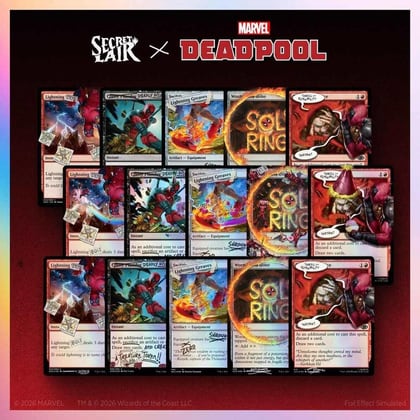 Secret Lair Drop: Secret Lair x Marvel's Deadpool: FINAL_final_REALLYfinal_v7_USETHISONE(2)_Everything Bundle, Secret Lair Drop Series P686671