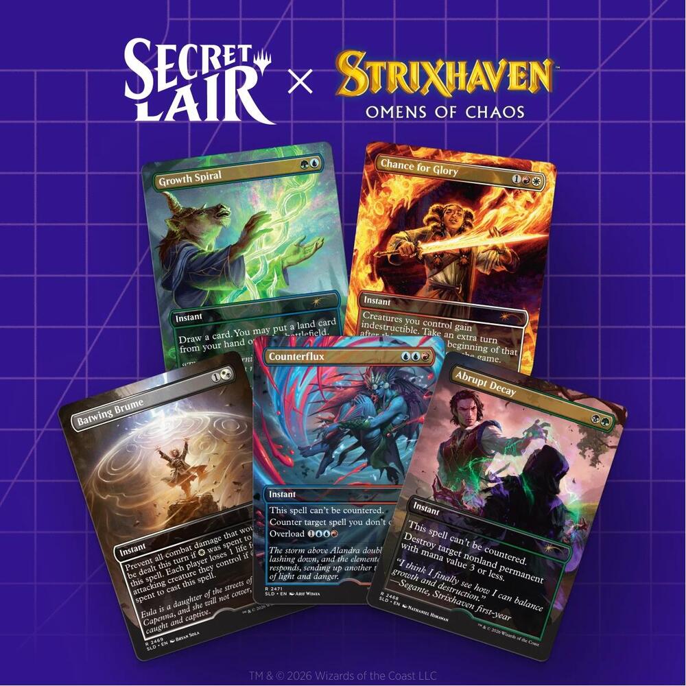 Secret Lair Drop: Omens of Chaos - Non-Foil Edition, Secret Lair Drop Series P691185