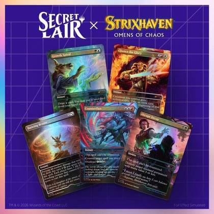 Secret Lair Drop: Omens of Chaos - Traditional Foil Edition, Secret Lair Drop Series P691186