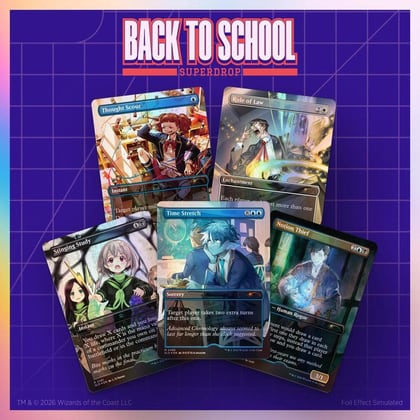 Secret Lair Drop: Maho Gakuin Seishun Hakusho - Traditional Foil Edition, Secret Lair Drop Series P691194