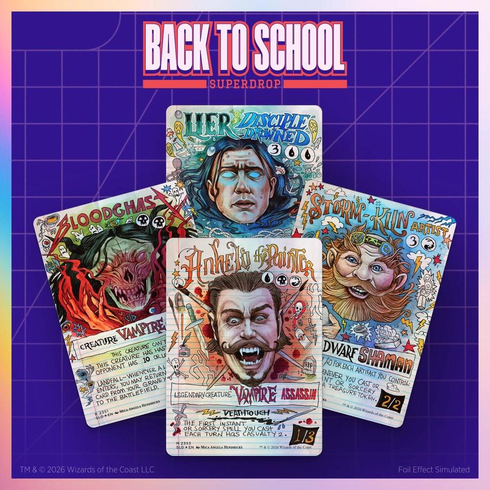 Secret Lair Drop: Notebook Genius - Traditional Foil Edition, Secret Lair Drop Series P691196