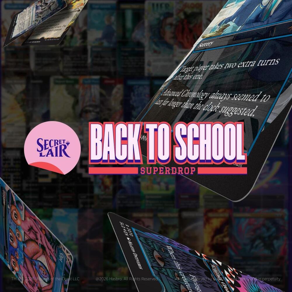 Secret Lair Back to School Superdrop: Ready For Rollcall Non-Foil Bundle, Secret Lair Drop Series P691201