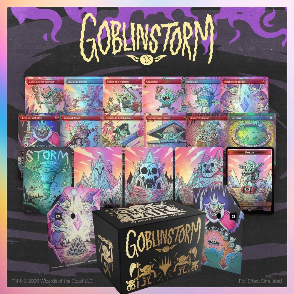 Secret Lair Commander Deck: Goblin Storm, Secret Lair Drop Series P693209