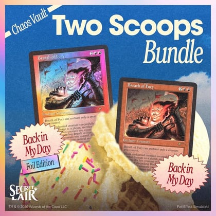 Secret Lair Drop: Two Scoops - The Vanilla Sampler Bundle, Secret Lair Drop Series P693578