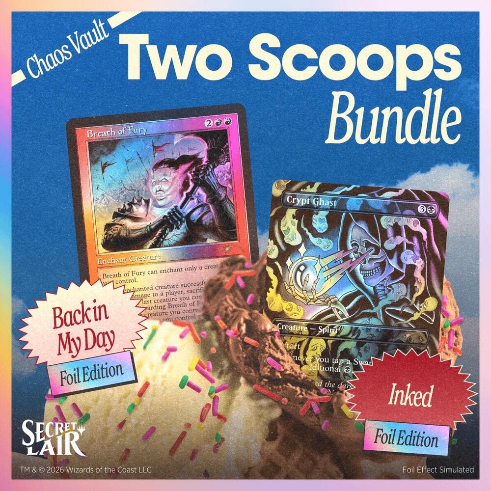 Secret Lair Drop: Two Scoops - Double Sprinkles Bundle, Secret Lair Drop Series P693583