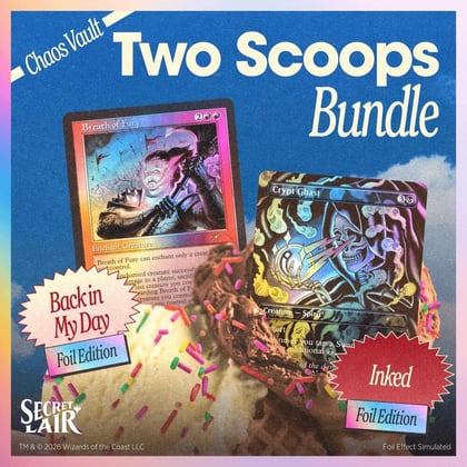 Secret Lair Drop: Two Scoops - Double Sprinkles Bundle, Secret Lair Drop Series P693583