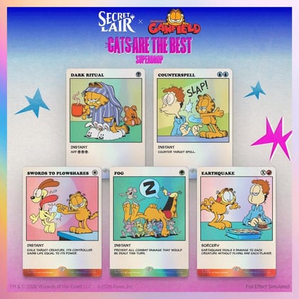 Secret Lair Drop: Secret Lair x Garfield: As Intended - Traditional Foil Edition, Secret Lair Drop Series P694968