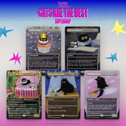 Secret Lair Drop: Purr Majesty - Non-Foil Edition, Secret Lair Drop Series P695134