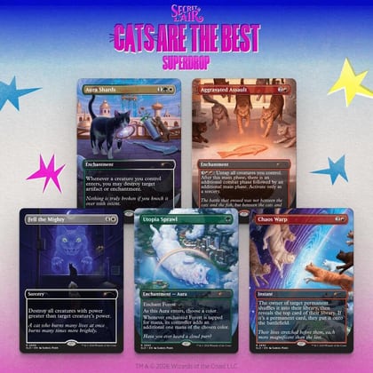 Secret Lair Drop: Cats of Chaos - Non-Foil Edition, Secret Lair Drop Series P700795