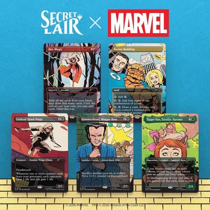 Secret Lair Drop: Secret Lair x Marvel: Spinner Rack Specials - Non-Foil Edition, Secret Lair Drop Series P706573