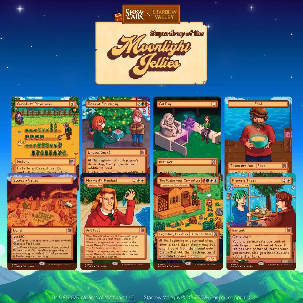 Secret Lair Drop: Secret Lair x Stardew Valley: Welcome to Stardew Valley - Non-Foil Edition, Secret Lair Drop Series P707163