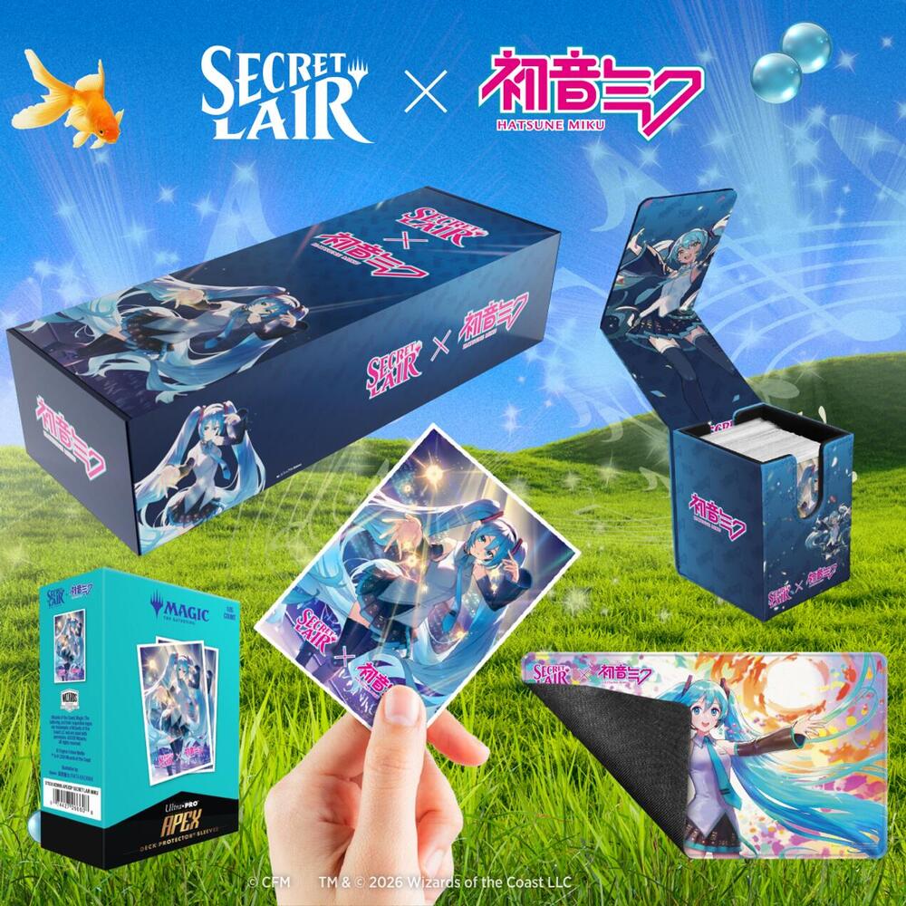 Secret Lair Miku Fan Merch Bundle, Secret Lair Drop Series P710781