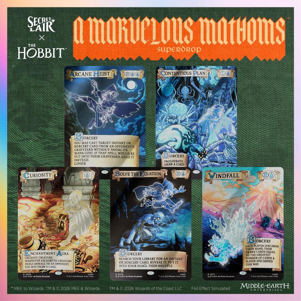 Secret Lair Drop: Secret Lair x The Hobbit: He Who Walks Unseen - Out Of Sight Foil Edition, Secret Lair Drop Series P711390