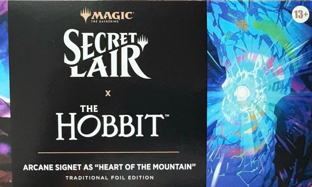 Secret Lair Drop: Secret Lair x The Hobbit - Arcane Signet As "Heat of the Mountain"  - Traditional Foil Edition, Secret Lair Drop Series P715298