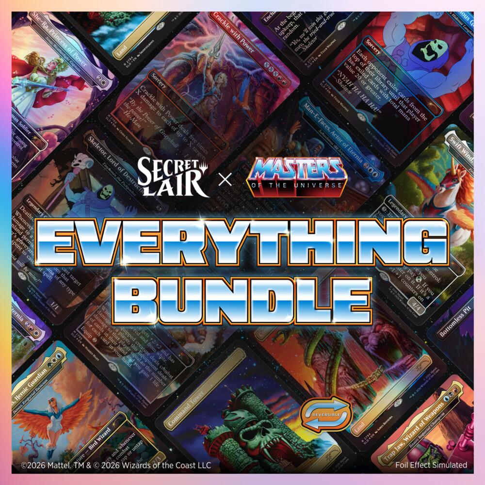 Secret Lair: The Most Powerful Superdrop in the Universe: The Most Powerful Everything Bundle, Secret Lair Drop Series P715726