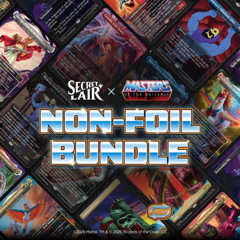 Secret Lair: The Most Powerful Superdrop in the Universe: I Have the Power Non-Foil Bundle, Secret Lair Drop Series P715729