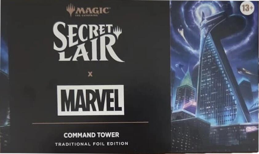 Secret Lair Drop: Secret Lair x Marvel - Command Tower - Traditional Foil Edition, Secret Lair Drop Series P716967
