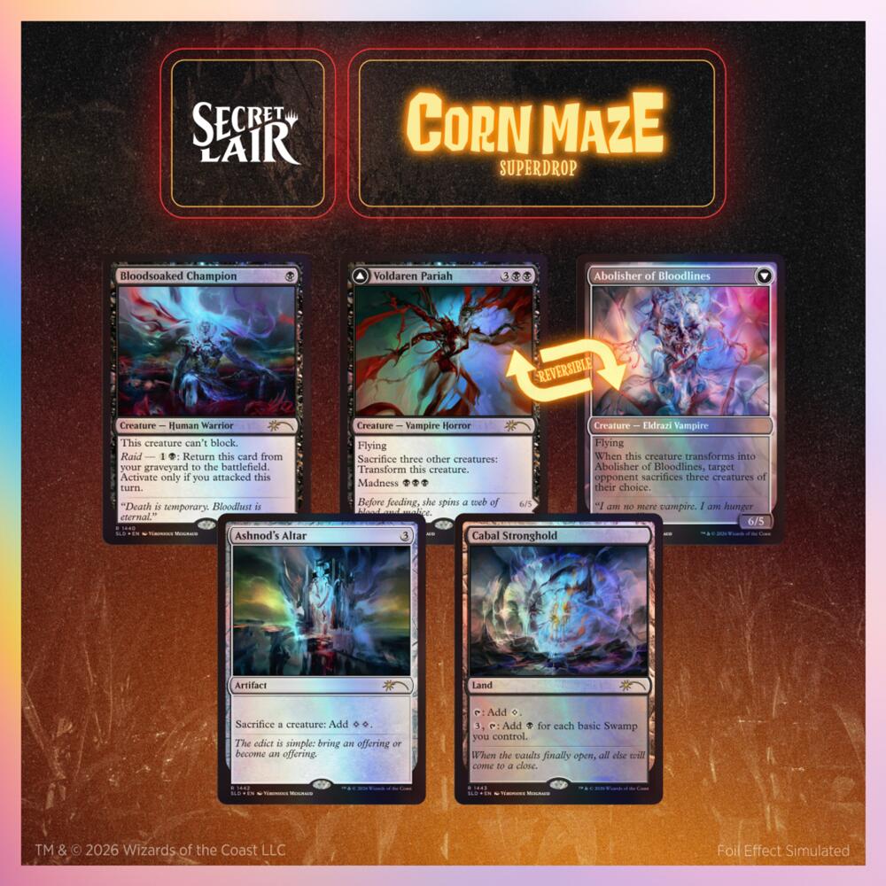 Secret Lair Drop: Artist Series: Veronique Meignaud - Traditional Foil Edition, Secret Lair Drop Series P721850