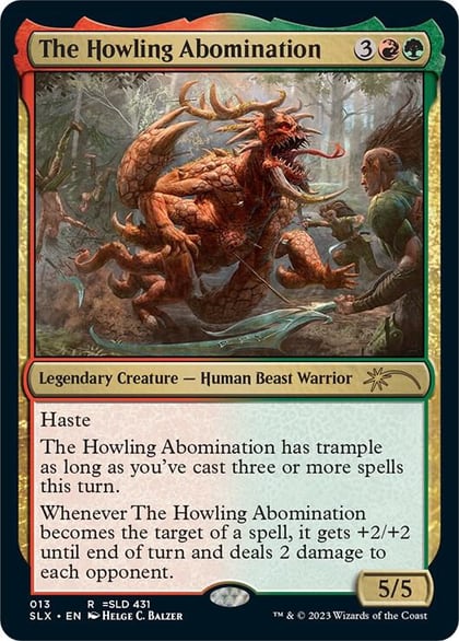 The Howling Abomination, SLX Cards 13