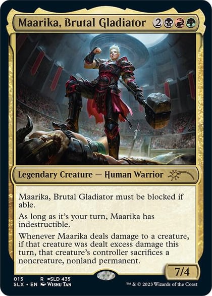 Maarika, Brutal Gladiator, SLX Cards 15