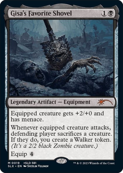 Gisa's Favorite Shovel, SLX Cards 19