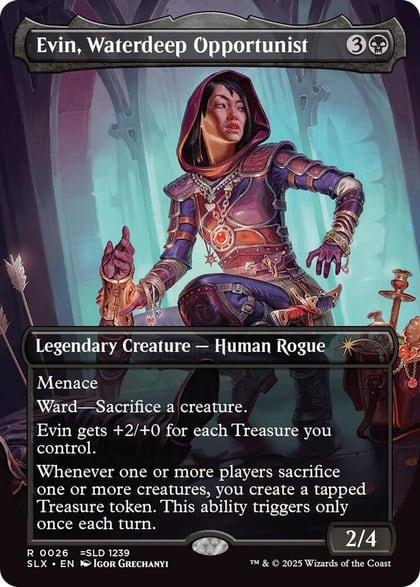 Evin, Waterdeep Opportunist, SLX Cards 26