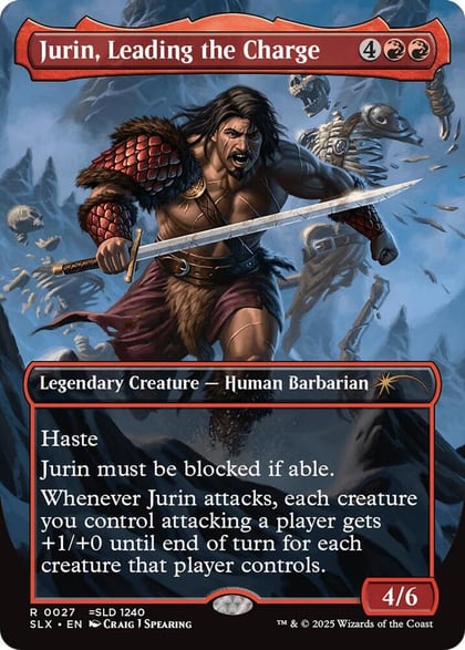 Jurin, Leading the Charge, SLX Cards 27