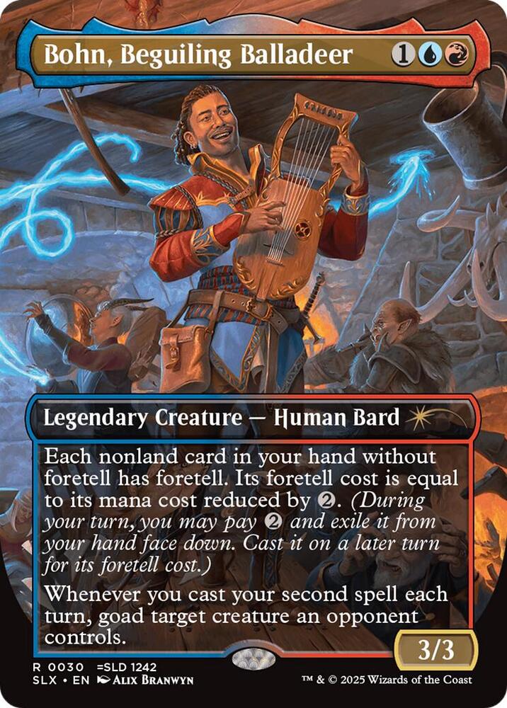 Bohn, Beguiling Balladeer, SLX Cards 30