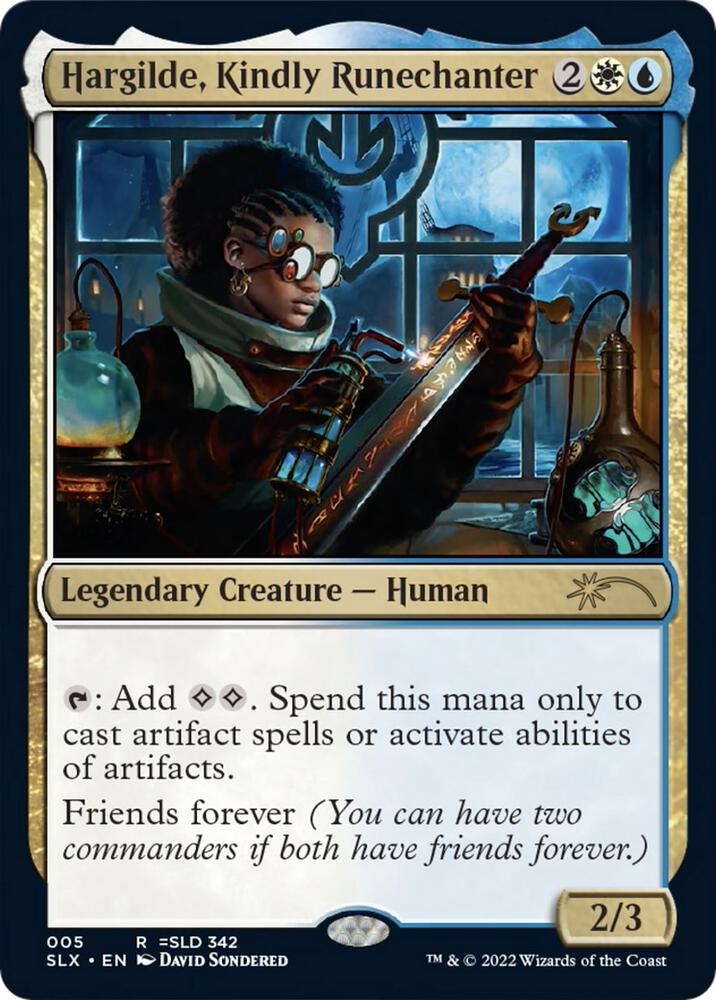 Hargilde, Kindly Runechanter, SLX Cards 5