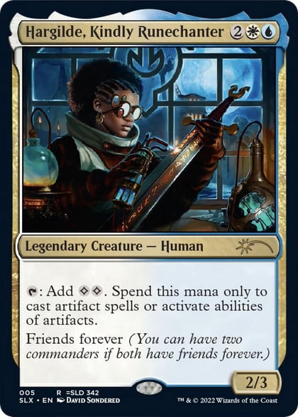 Hargilde, Kindly Runechanter, SLX Cards 5