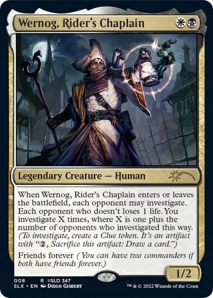Wernog, Rider's Chaplain, SLX Cards 8