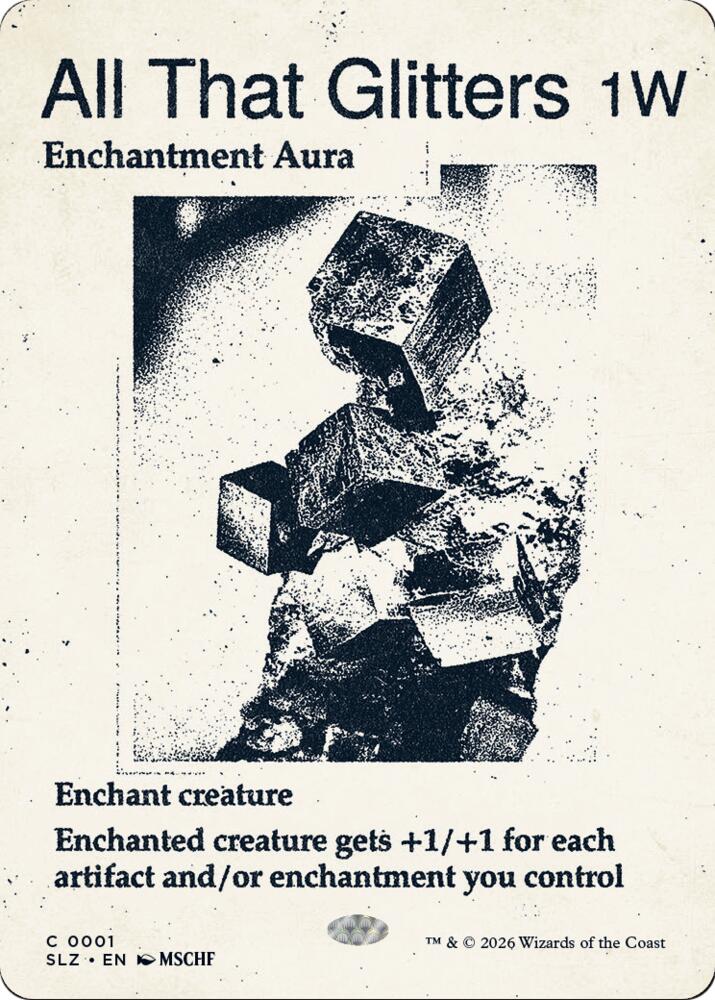 All That Glitters (0001), Secret Lair x MSCHF: The Zeta Set 1