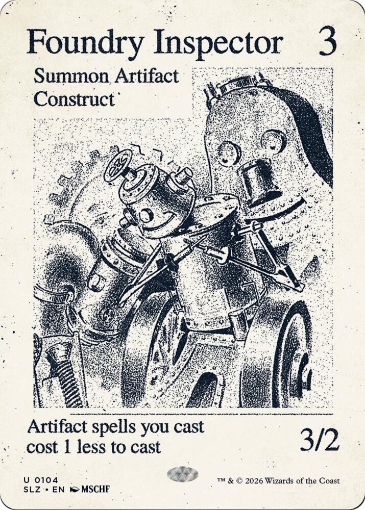 Foundry Inspector (0104), Secret Lair x MSCHF: The Zeta Set 104
