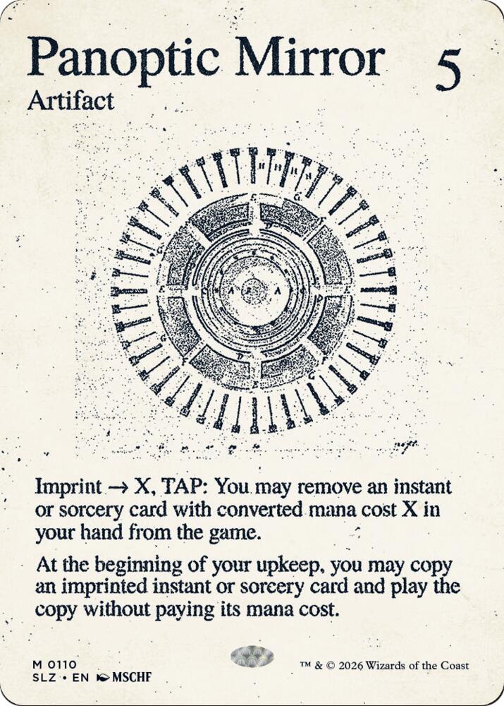Panoptic Mirror (0110), Secret Lair x MSCHF: The Zeta Set 110