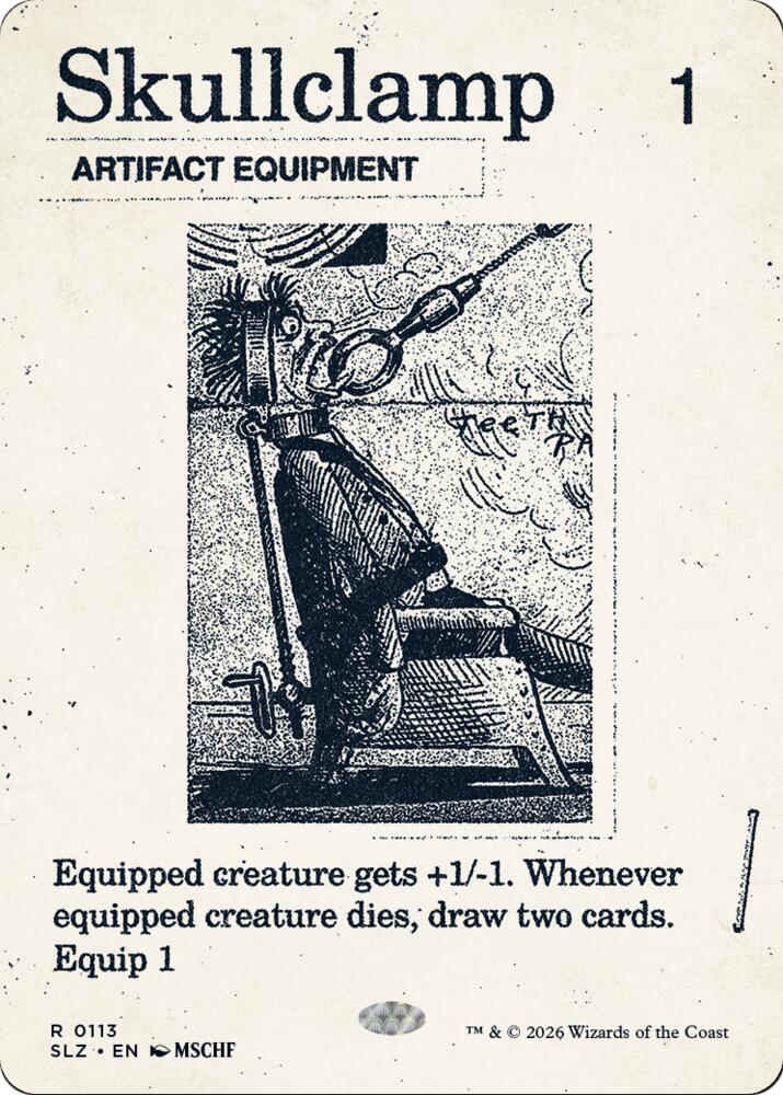 Skullclamp (0113), Secret Lair x MSCHF: The Zeta Set 113