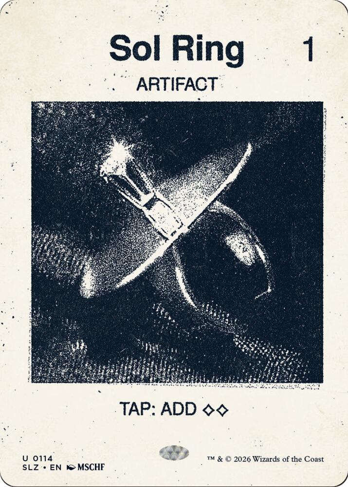 Sol Ring (0114), Secret Lair x MSCHF: The Zeta Set 114