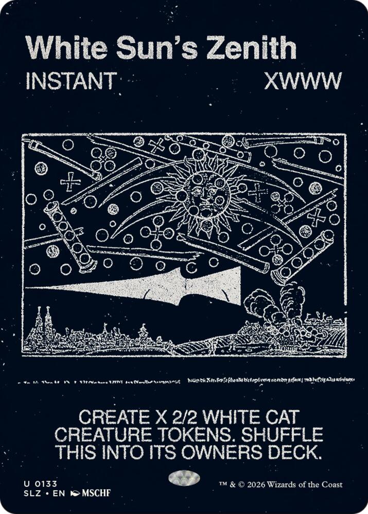 White Sun's Zenith (0133), Secret Lair x MSCHF: The Zeta Set 133