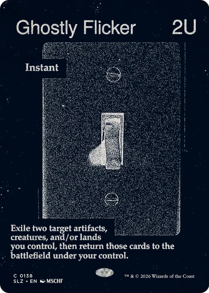 Ghostly Flicker (0138), Secret Lair x MSCHF: The Zeta Set 138