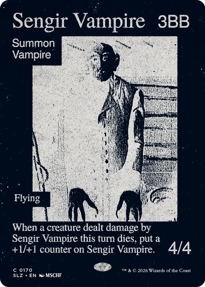 Sengir Vampire (0170), Secret Lair x MSCHF: The Zeta Set 170
